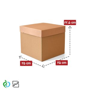 جعبه کیک ارتفاع بلند 25*25